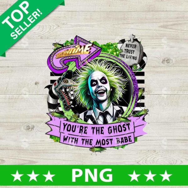 You're The Ghost Beettlejuice PNG