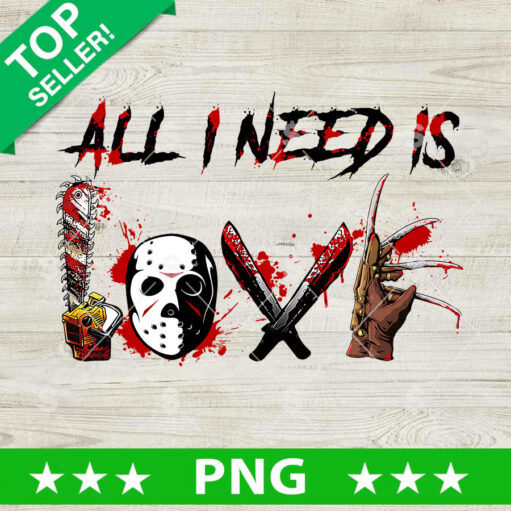 All I Need Is Love Jason Voorhees Png