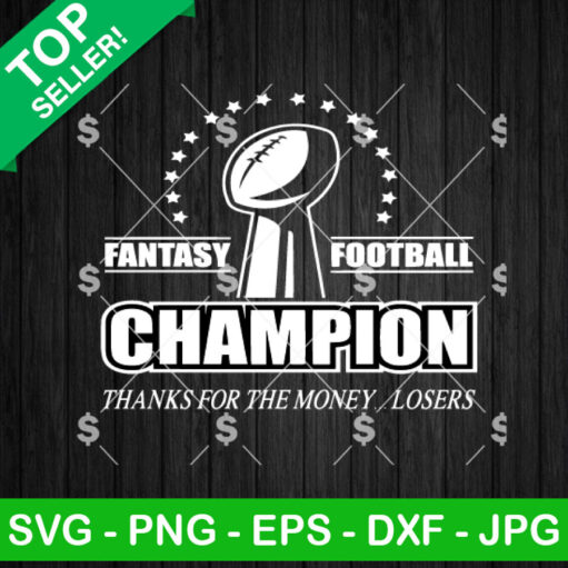 Fantasy Football champion SVG