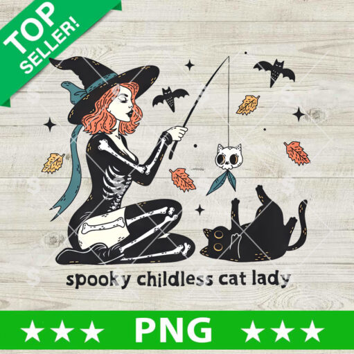 Spooky Childless Cat Lady Witches PNG