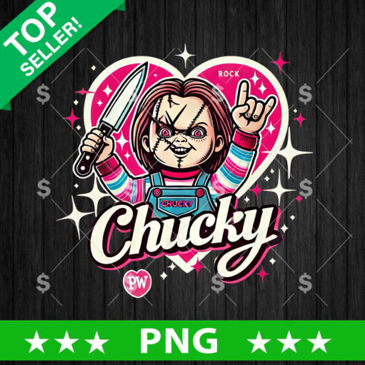 Chucky Rock Heart PNG