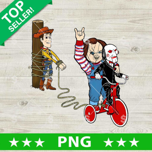 Toy story Woody And Chucky Horror PNG