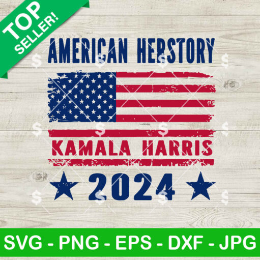 American Herstory Kamala Harris 2024 SVG