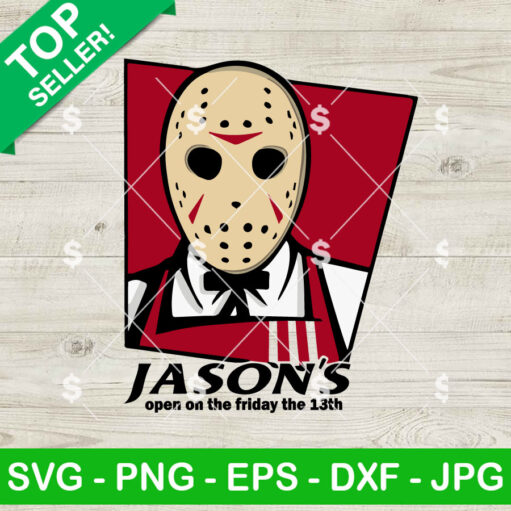 Jason Voorhees KFC Logo SVG