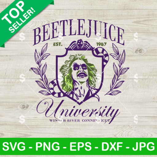 Beetlejuice University SVG