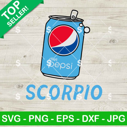 Pepsi Bottle Astrology Scorpio SVG