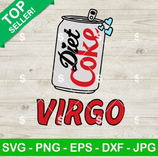 Diet Coke Virgo Astrology Svg