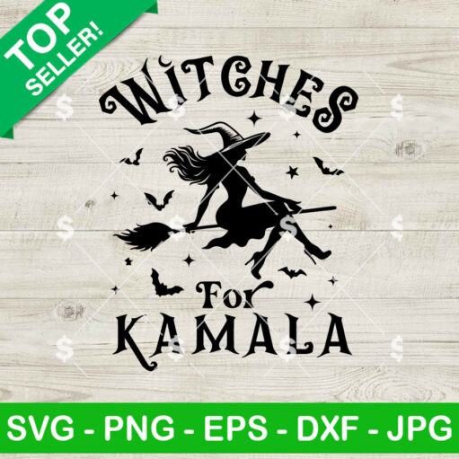 Witches For Kamala SVG