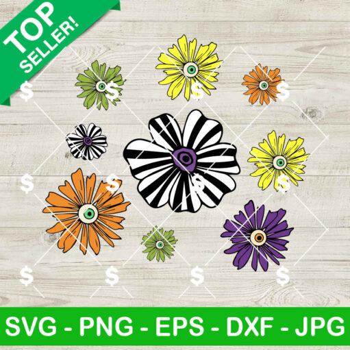 Beetlejuice Flower Svg Bundle