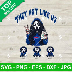 They Not Like Us Buffalo Bills Football SVG