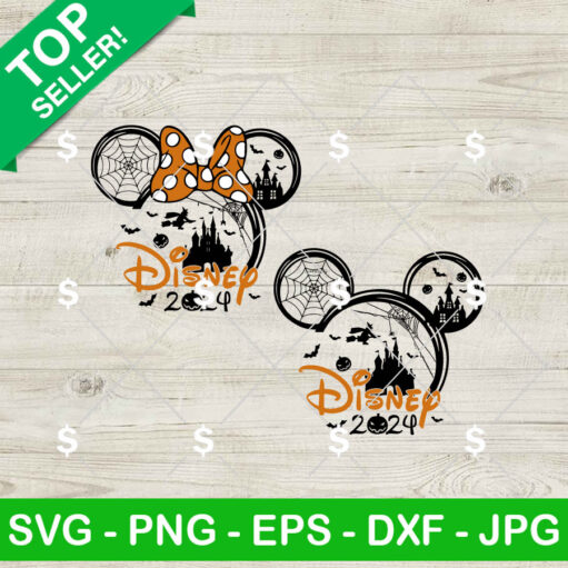 Custom Disney Mouse Halloween SVG