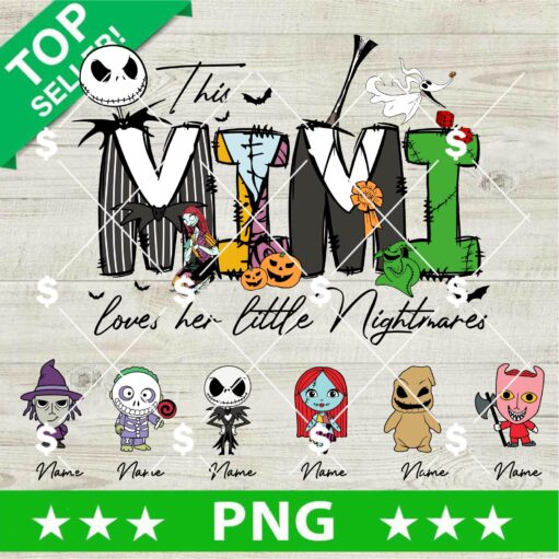 Custom This Mimi Loves Her Little Nightmares PNG