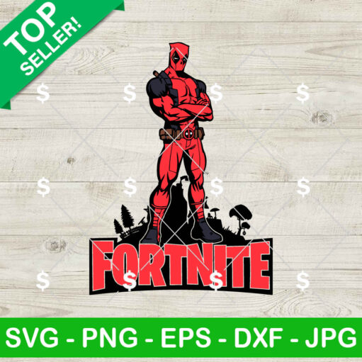 Deadpool Fortnite SVG