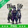 Edward Scissorhands Beetlejuice Thug Life PNG