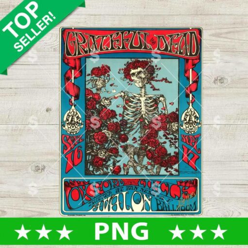 Grateful Dead Poster Png