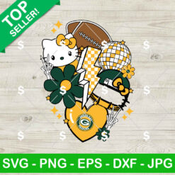 Green Bay Packers Kitty NFL SVG