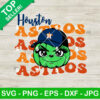 Grinch Pumpkin Houston Astros MLB SVG