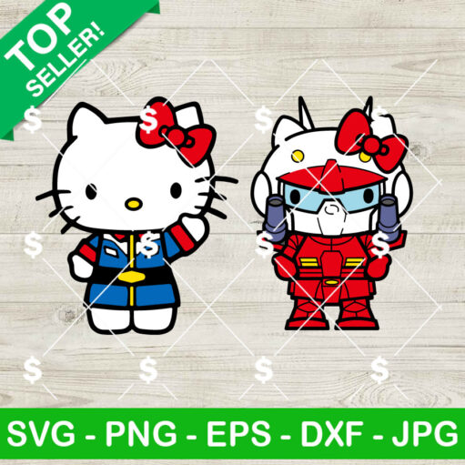 Hello Kitty Guncannon SVG