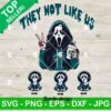 Horror Ghostface Mama They Not Like Us SVG