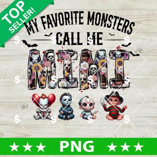 My Favorite Monsters Call Me Mimi PNG