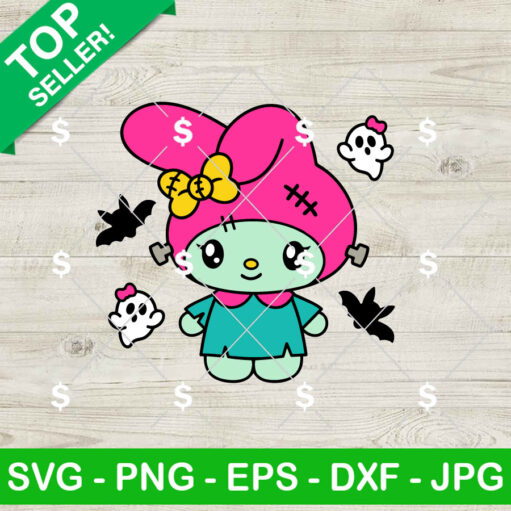 My Melody Frankenstein Svg