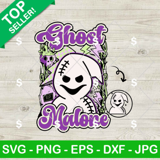 Oogie Boogie Ghost Malone Svg