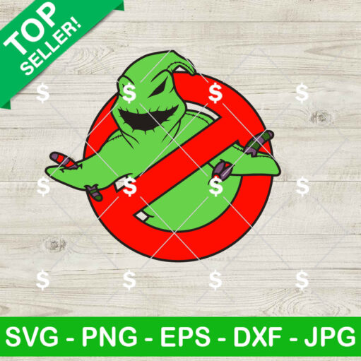 Oogie Boogie Ghostbusters Logo SVG