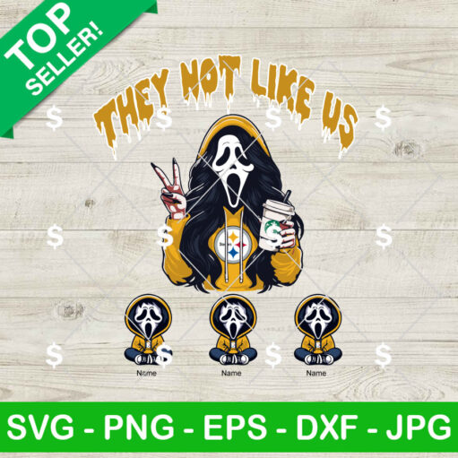 Pittsburgh Steelers Ghostface Mama SVG