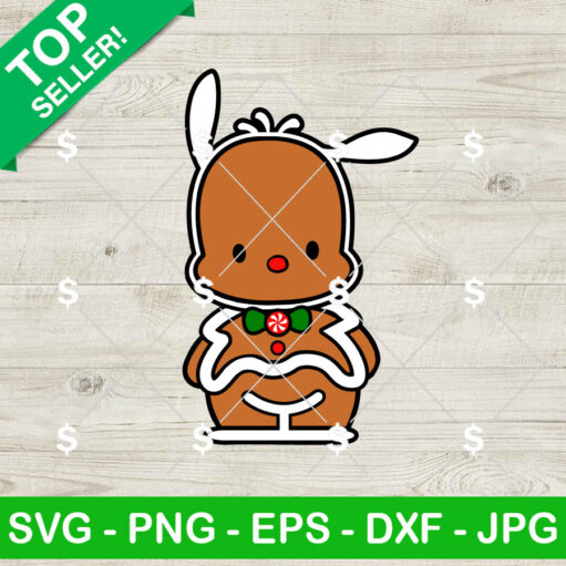 Pochacco Gingerbread Man Svg