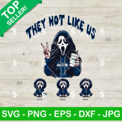 Seattle Seahawks Football Ghostface Mama SVG