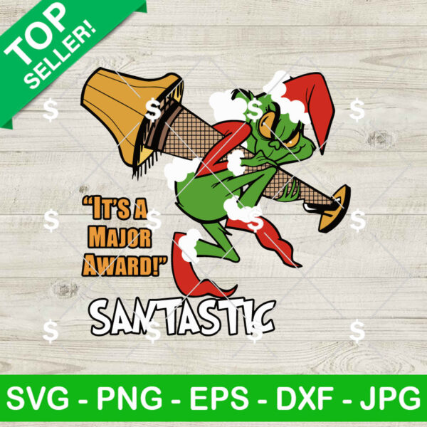 The Grinch Stole A Major Award SVG, It's A Major Award SVG, Grinch SVG