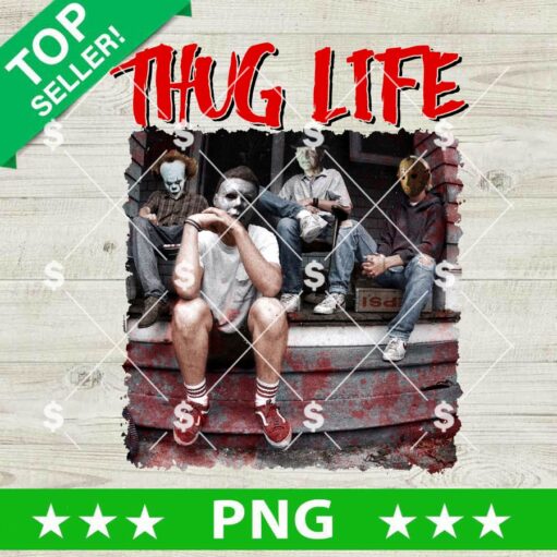 Thug Life Halloween PNG