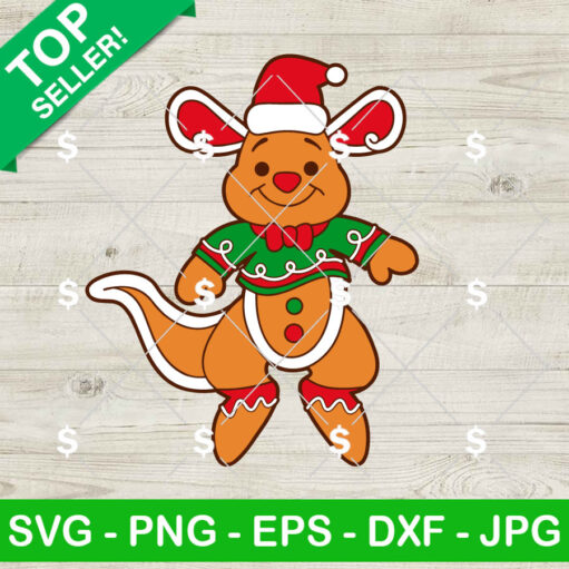 Winnie The Pooh Gingerbread Man SVG