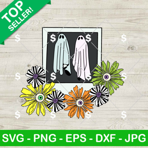 No Feet Beetlejuice Flower Ghost SVG