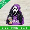 Ghostface Mama Scream Horror Drink Coffee PNG