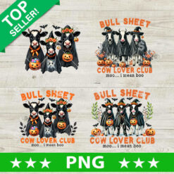 Bull Sheet Cow Lover Club Bundle PNG