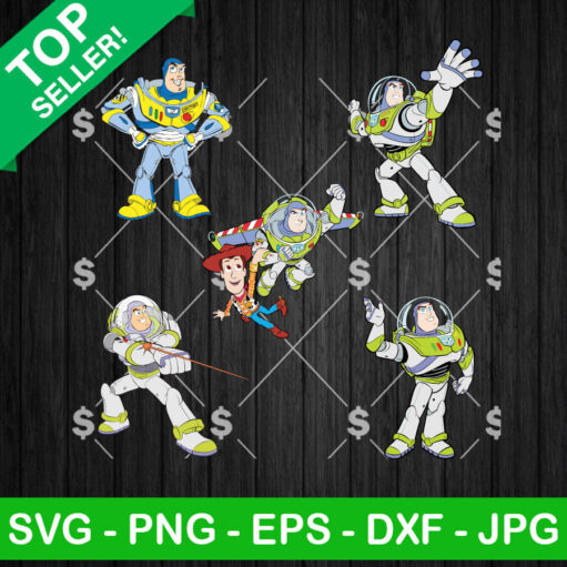 Toy Story Buzz lightyear Bundle SVG