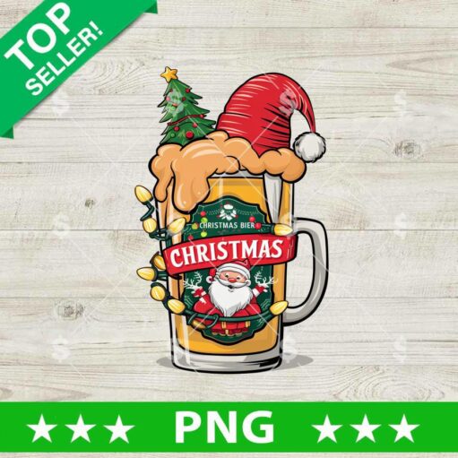 Christmas Beer Santa Claus PNG