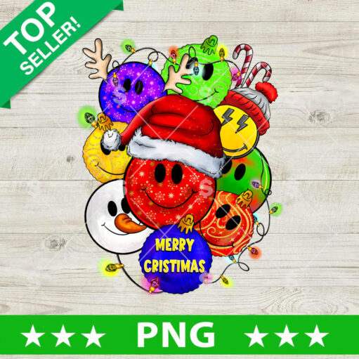 Merry Christmas Smile Face Png