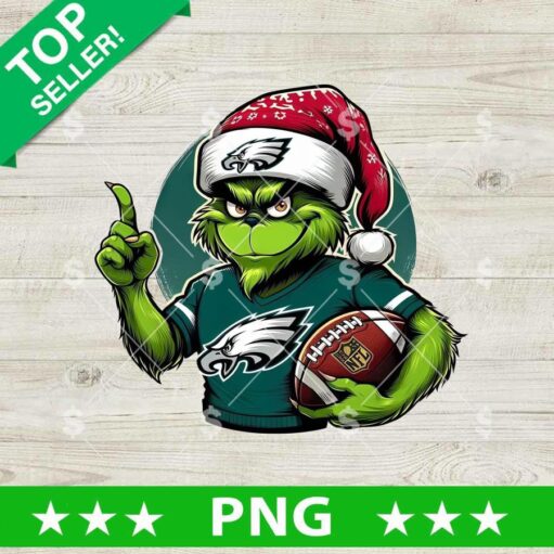 Grinch Philadelphia Eagles Football Fans PNG