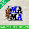 Football Mama Leopard SVG