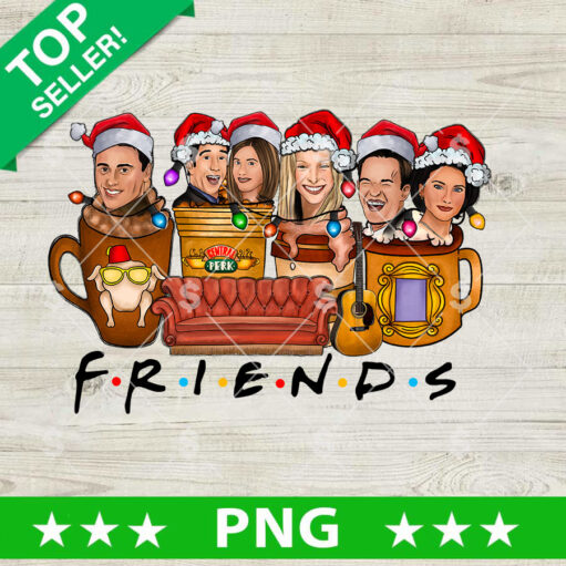 Friends TV Show Christmas PNG