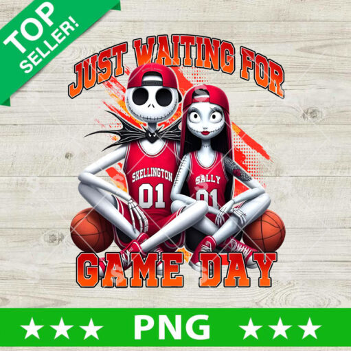 Jack Skellington Just Waiting For Game Day Png