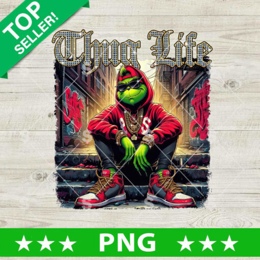 Thug Life Grinch PNG