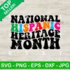 National Hispanic Heritage Month SVG