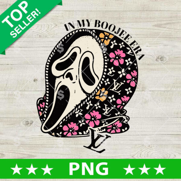 Ghostface In My Boojee Era PNG, Ghostface PNG, Horror Killers PNG