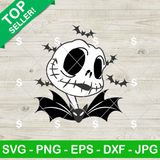 Jack Skellington Face Svg