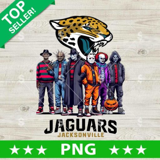 Horror Friends Jacksonville Jaguars Football PNG