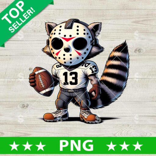 Horror Jason Voorhees Raccoon Football PNG