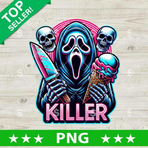 Ghostface Scream Killer PNG